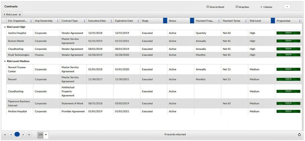 Customizable Reports