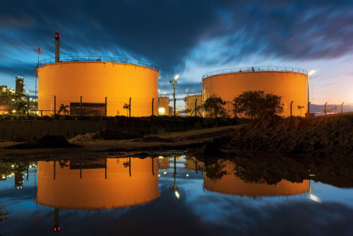 Midstream energy storage tanks