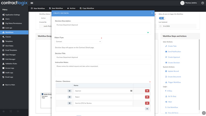 Automation allowing you to follow Your Business Rules Every Time.