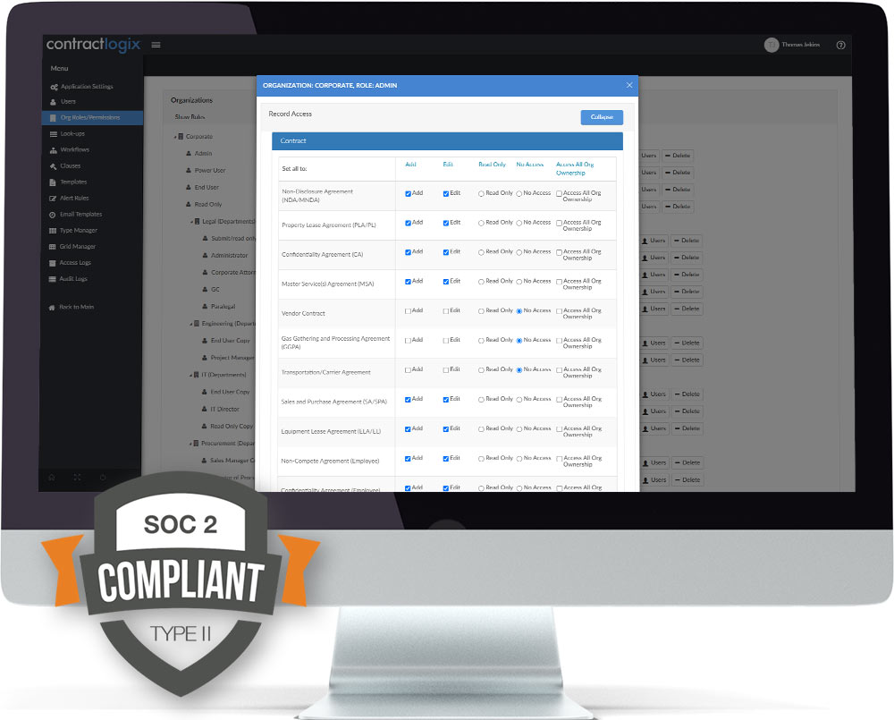 Securely Access Your Contracts from Anywhere.