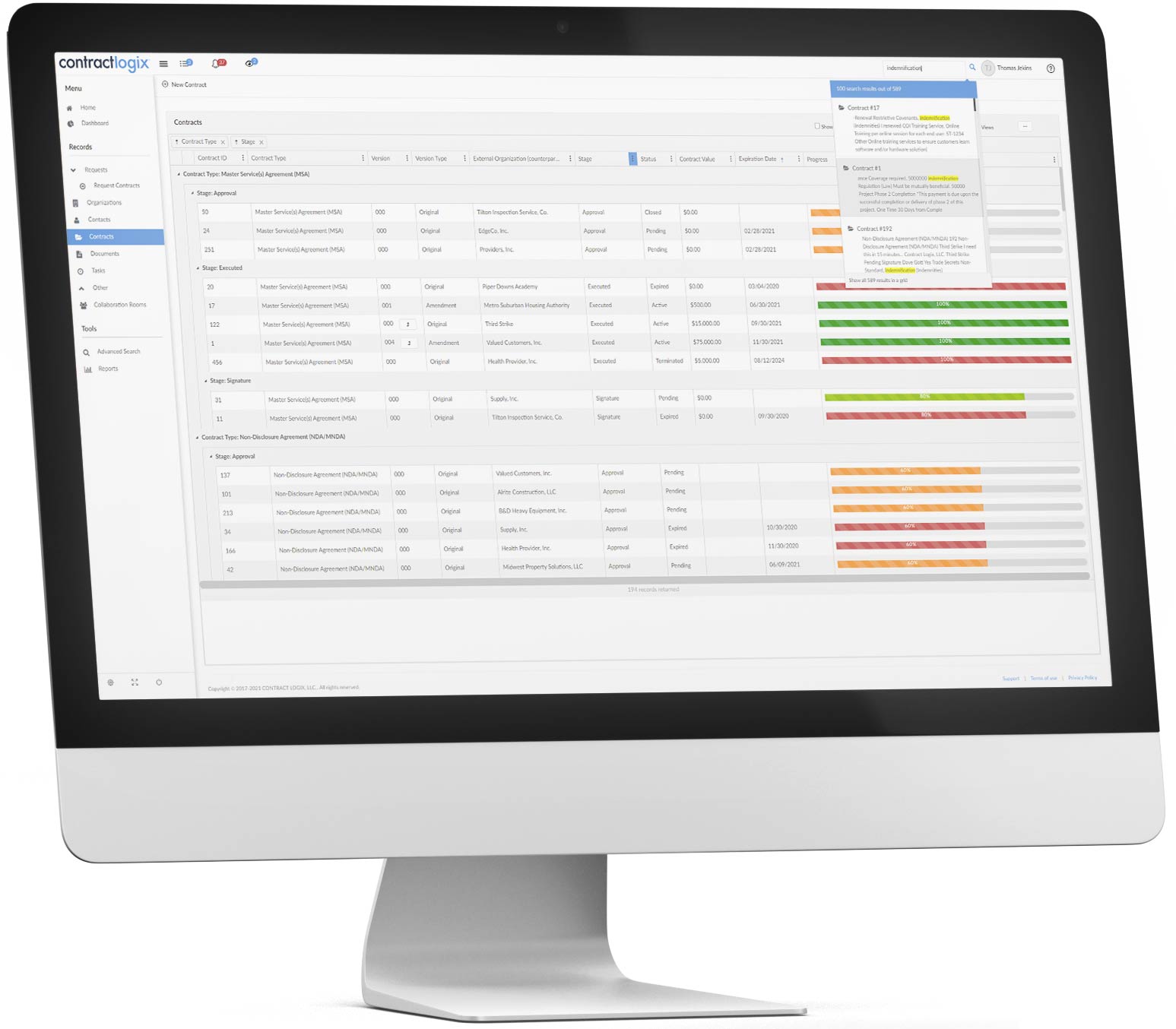 Digital Contract Repository
