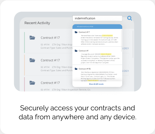 access contracts on the go