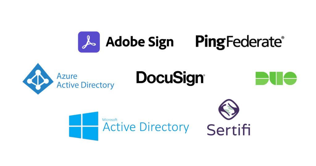 brands that integrate with our contract management platform