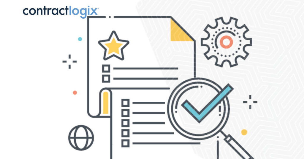 Contract Management Software Checklist, an image showing a contract checklist