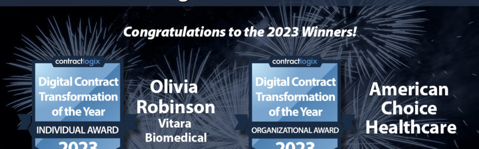 Contract Logix Recognizes Trailblazers in Digital Contract Transformation (DCX)