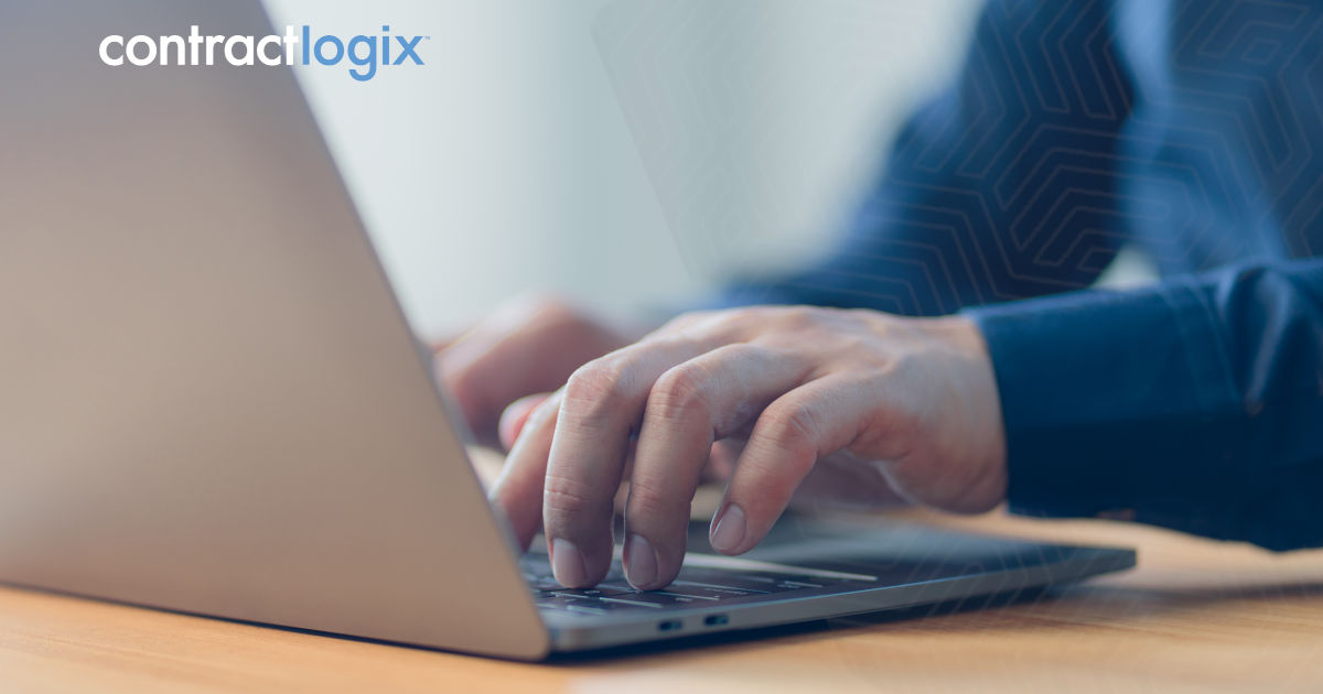 man uses laptop computer to learn how to create a contract