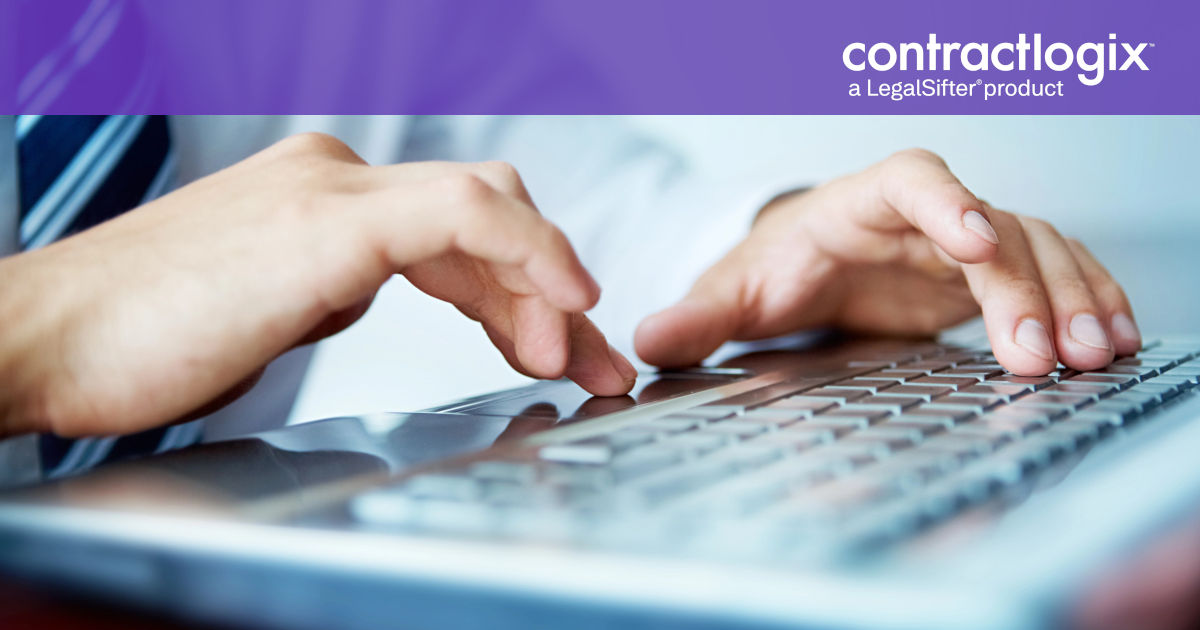 businessman typing in office to learn What is Contract Lifecycle Management and about contract lifecycle management solutions