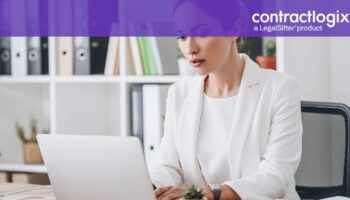 professional business woman working in office and learning about contract maintenance services