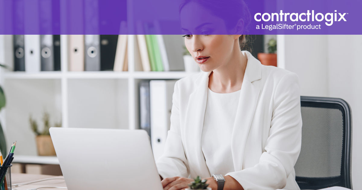 professional business woman working in office and learning about contract maintenance services